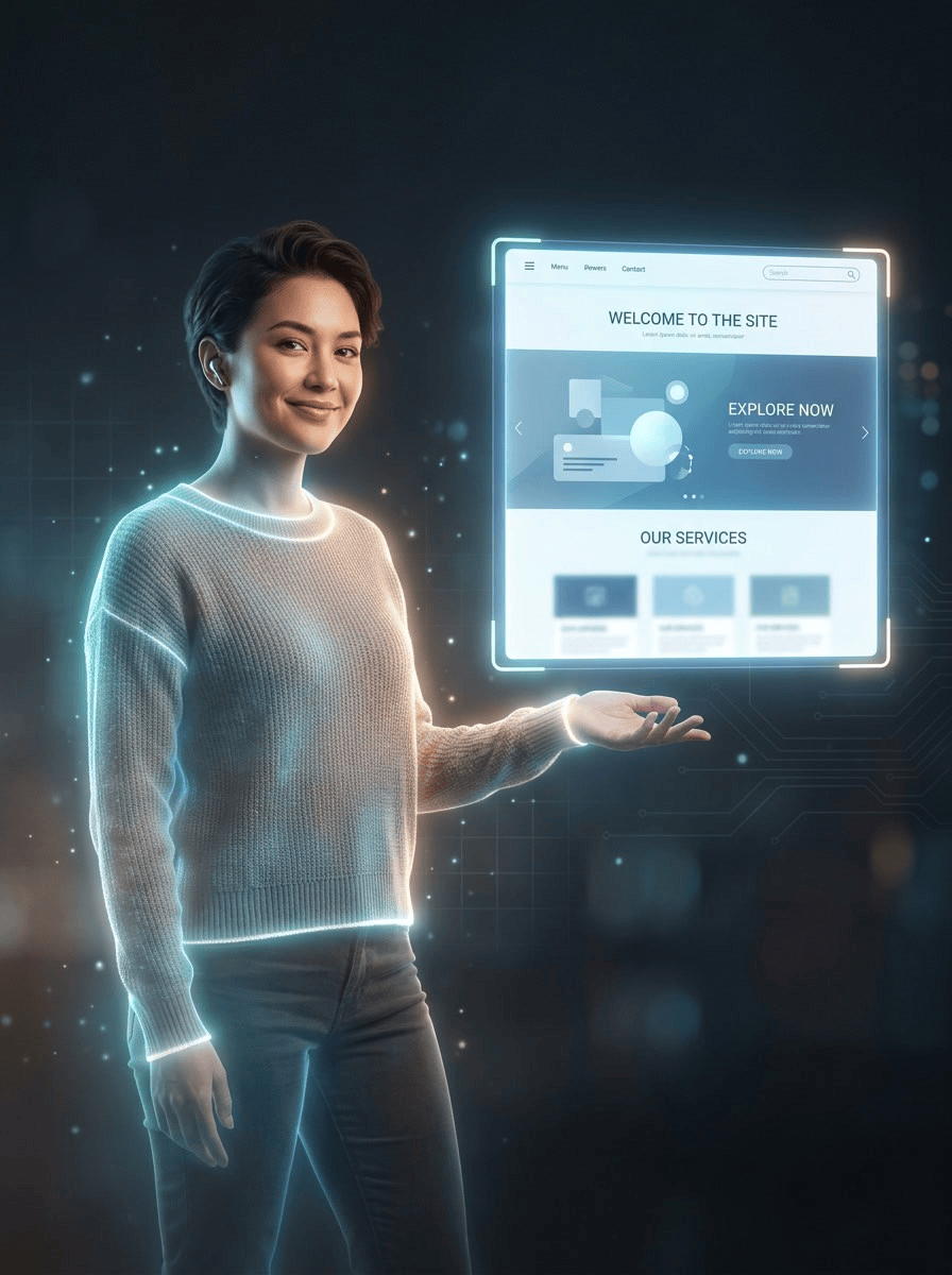 Harper — digital marketing host and lead-capture agent